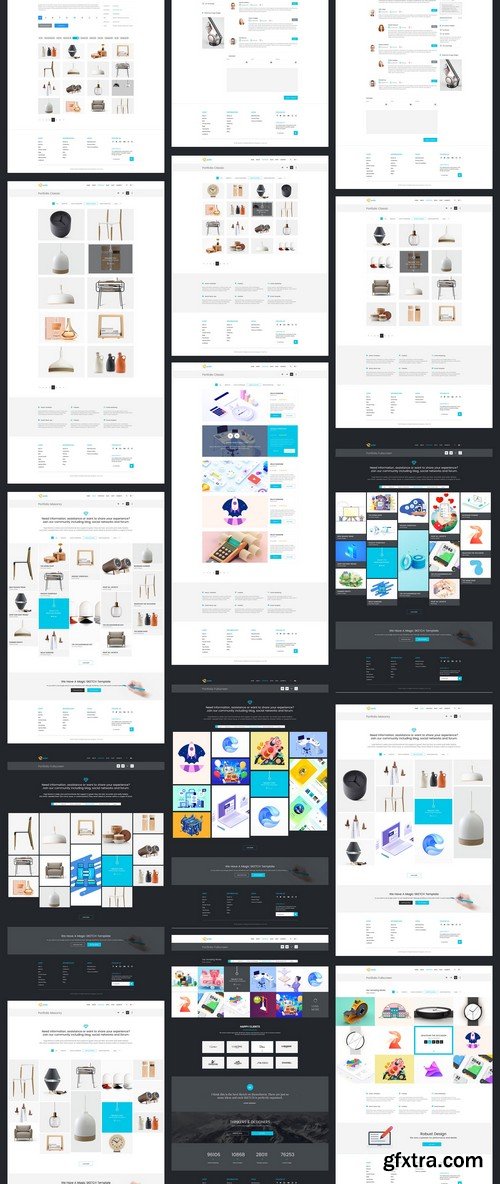 CM - Multi-Prupose Sketch Template UI Kit 2401211