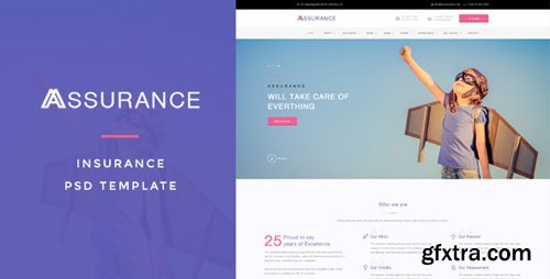 ThemeForest - Assurance v1.0 - Insurance PSD Template - 15674104