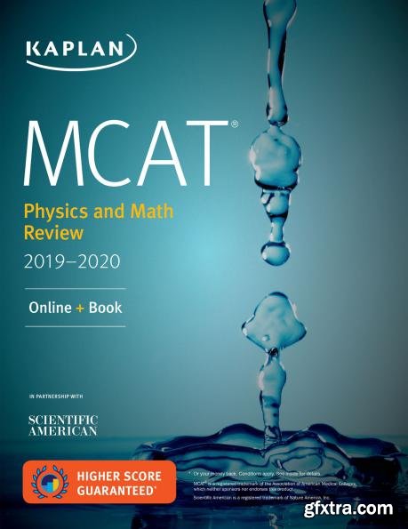 MCAT Physics and Math Review 2019-2020: Online + Book (Kaplan Test Prep)