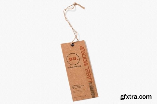 Label Tag Mockups