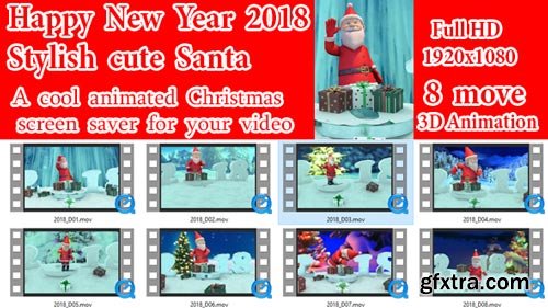 Videohive - Christmas Greetings New Year 2018 - 21089827