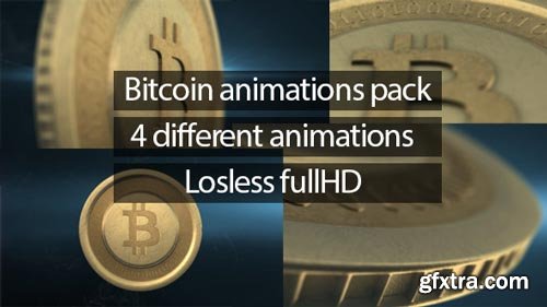 Videohive - Bitcoin Animations Pack - 6506726