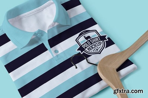 Polo T-Shirt Design Mockups