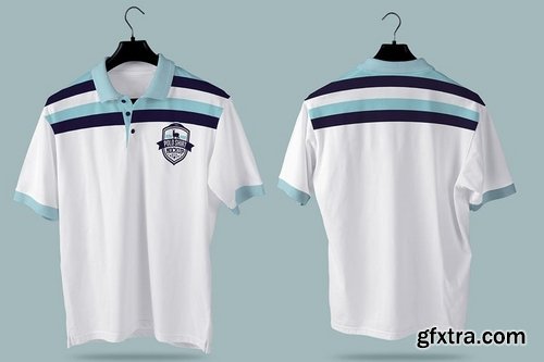 Polo T-Shirt Design Mockups