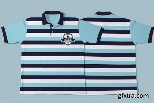 Polo T-Shirt Design Mockups