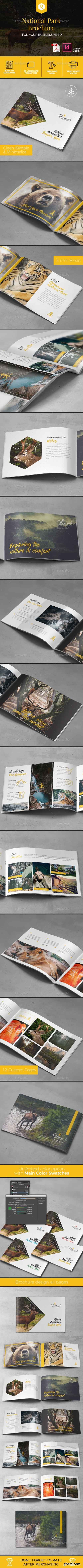 A5 National Park Brochure Template 19644284