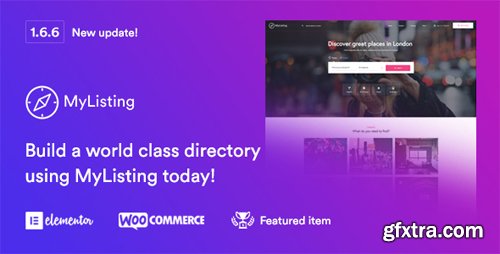 ThemeForest - MyListing v1.6.6.1 - Directory & Listing WordPress Theme - 20593226