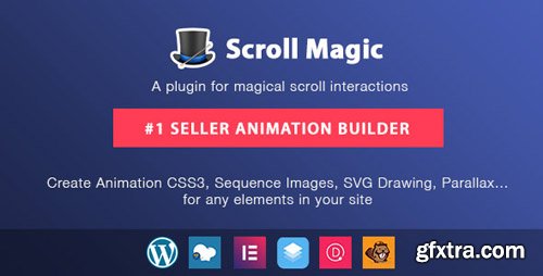 CodeCanyon - Scroll Magic Wordpress v3.3.1.3 - Scrolling Animation Builder Plugin - 19418234