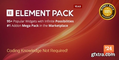 CodeCanyon - Element Pack v2.4.1 - Addon for Elementor Page Builder WordPress Plugin - 21177318