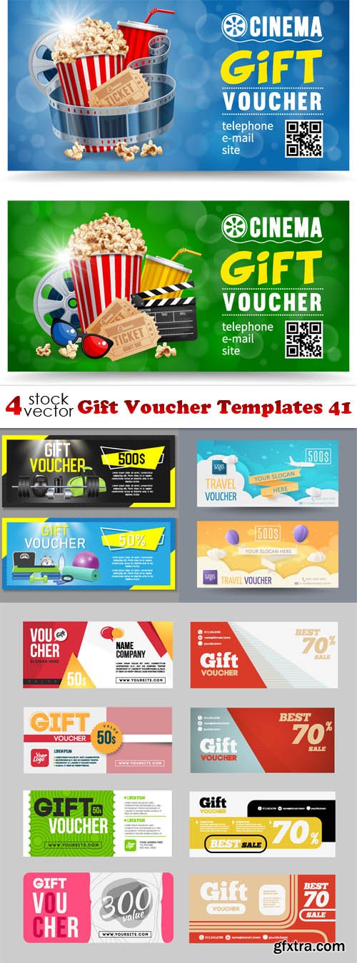 Vectors - Gift Voucher Templates 41