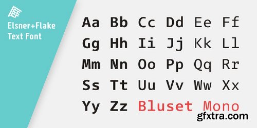 Bluset Now Mono Family - 6 Fonts