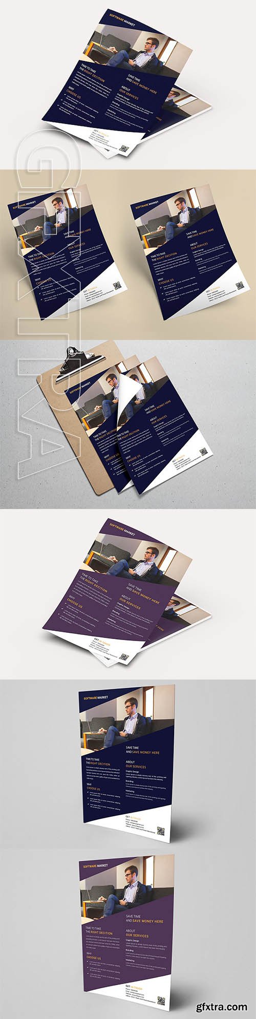 CreativeMarket - Tech Company Flyer 2686316