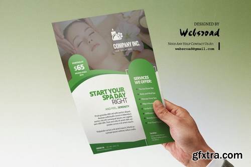 SPA Flyer Template