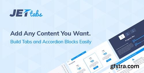 CodeCanyon - JetTabs v1.1.1 - Tabs and Accordions for Elementor Page Builder - 21462788