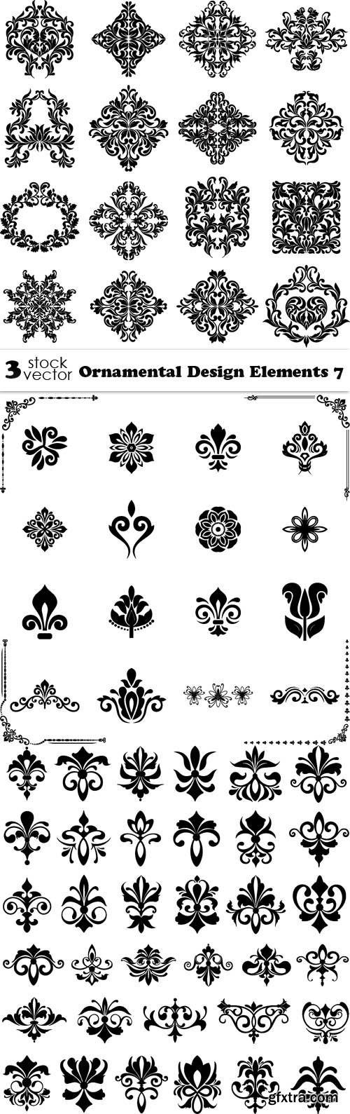 Vectors - Ornamental Design Elements 7