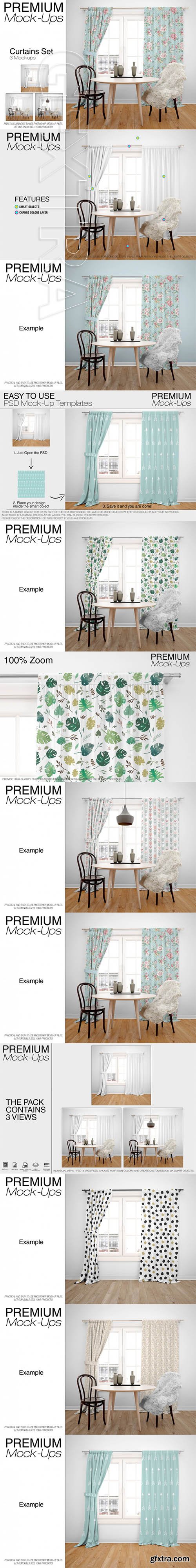 Curtains Mockup Pack 1