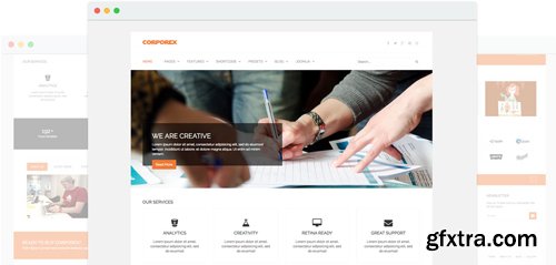 JoomShaper - Corporex v2.2 - Agency & Business Joomla Template