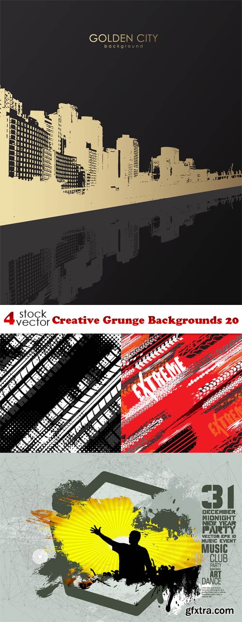 Vectors - Creative Grunge Backgrounds 20