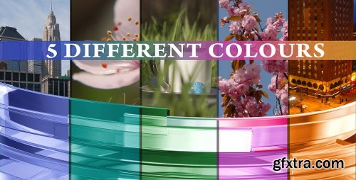 Videohive 3D Overlay glass (5-different colours, pack-vol.2) 150522