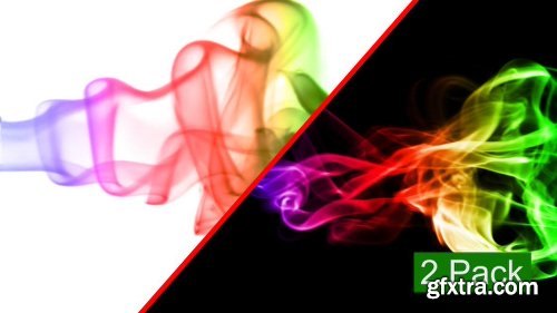 Videohive Abstract BG with Colored Real Smoke (2-Pack) (Stock Footage) 7031421