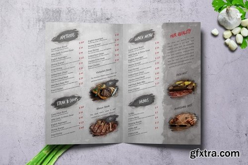 New Yorker Bifold A4 & US Letter Food Menu