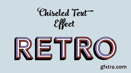 How to Design Chiseled Text Effect in Adobe Illustrator