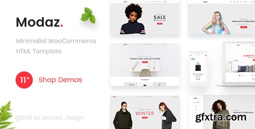 ThemeForest - Modaz v1.0 - Minimalist eCommerce HTML Template - 22089511