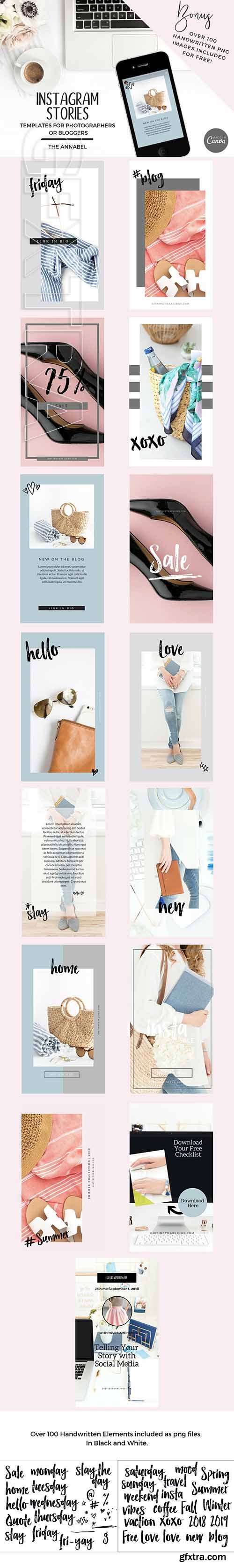 CreativeMarket - Canva Instagram Stories Template 2709473