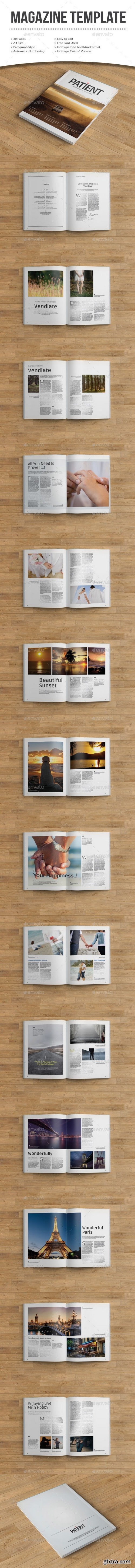 Graphicriver - patient magazine 10201369