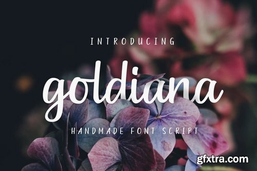 Goldiana - Font Script