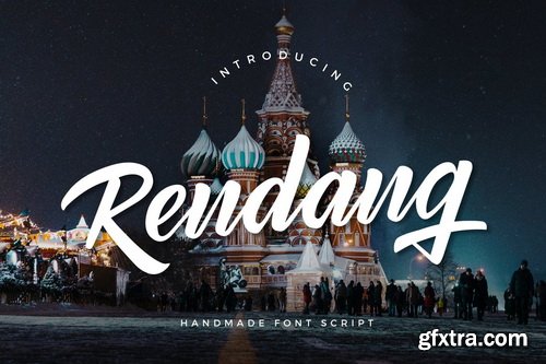 Rendang - Handmade Font