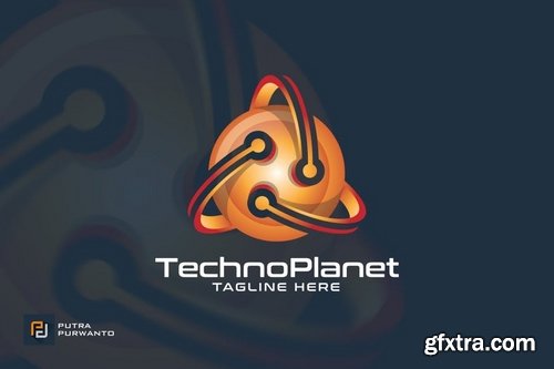 Techno Planet - Logo Template