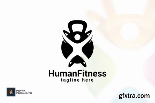 Human Fitness - Logo Template