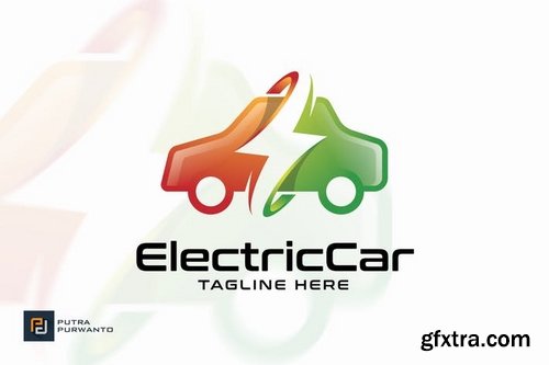 Electric Car - Logo Template