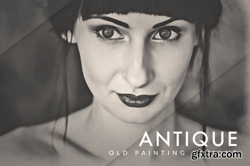 Old Painting FX Photoshop Actions