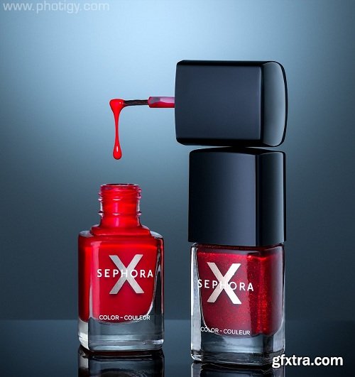 Photigy - Alex Koloskov - Creative Nail Polish Shot Workshop. In-studio work, Part 1