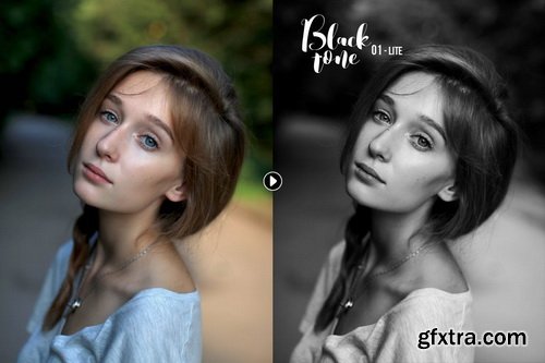 Blacktone Black & White Lightroom Presets