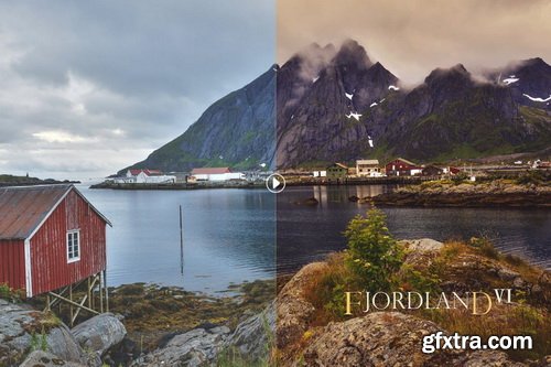 Fjordland Landscape Photoshop Actions