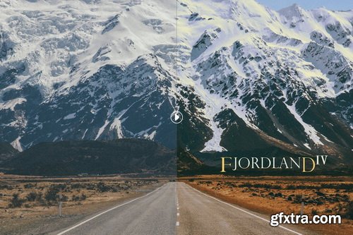 Fjordland Landscape Photoshop Actions