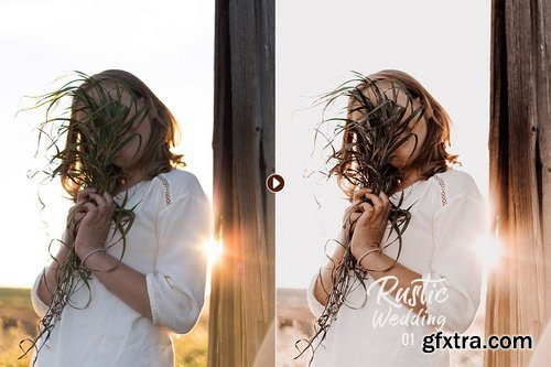 Rustic Wedding Presets for Lightroom & Photoshop