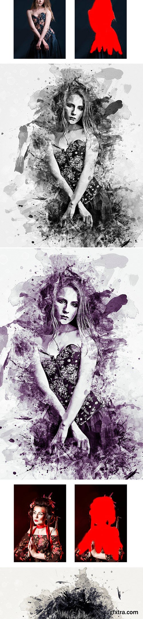 Graphicriver - Modern Art photoshop action 21836053