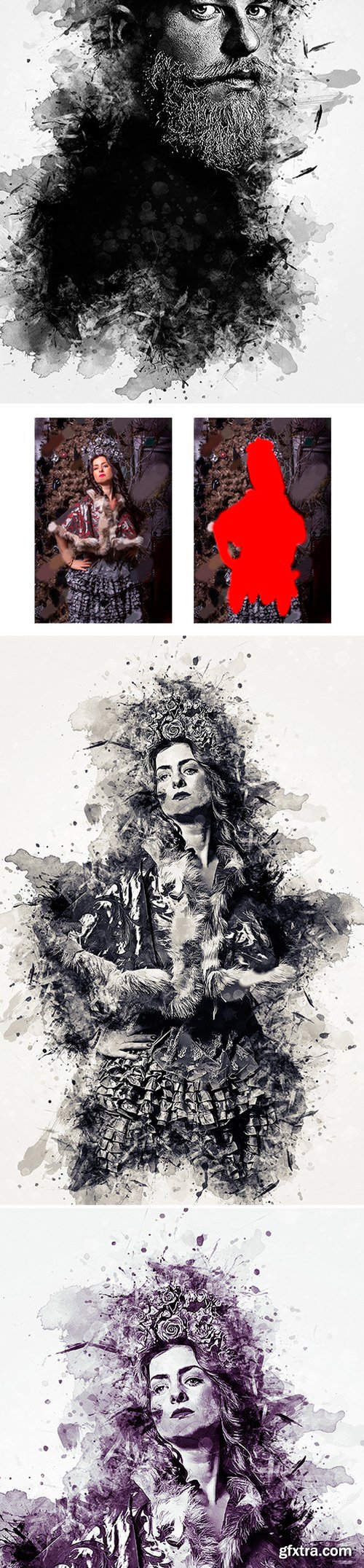 Graphicriver - Modern Art photoshop action 21836053