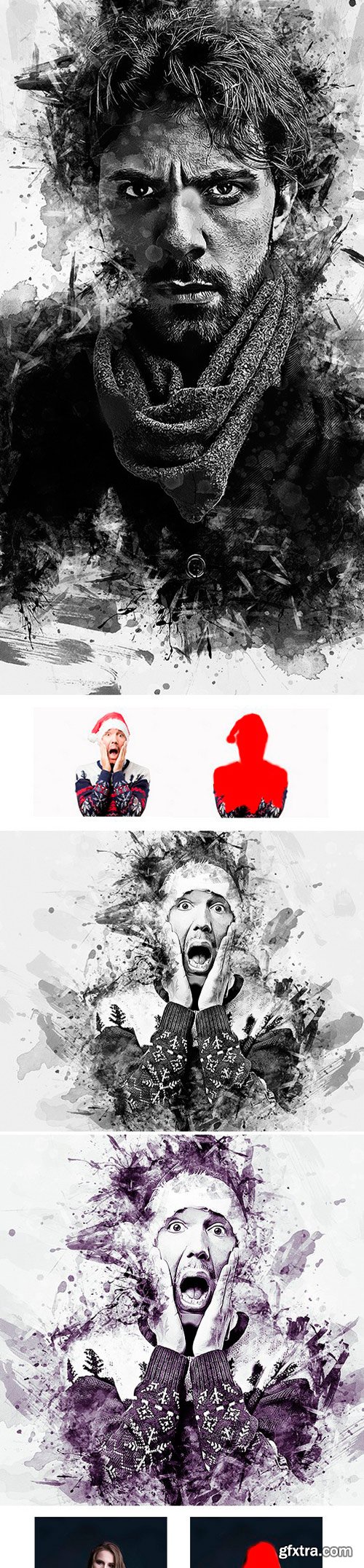 Graphicriver - Modern Art photoshop action 21836053