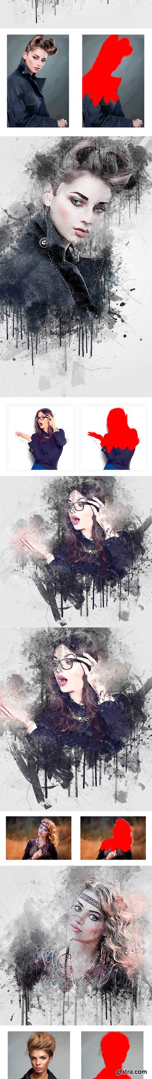 Graphicriver - Imprassion Ink Photoshop Action 21285770