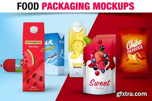 Food Packaging Mockups