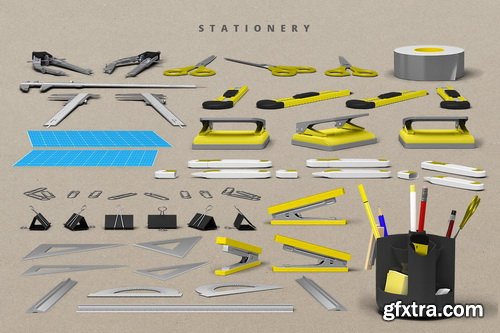 Mockupper Front view mock-up objects