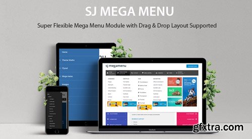 SmartAddons - SJ Mega Menu v4.0.0 - Drag & Drop | Mobile Optimized Joomla Module