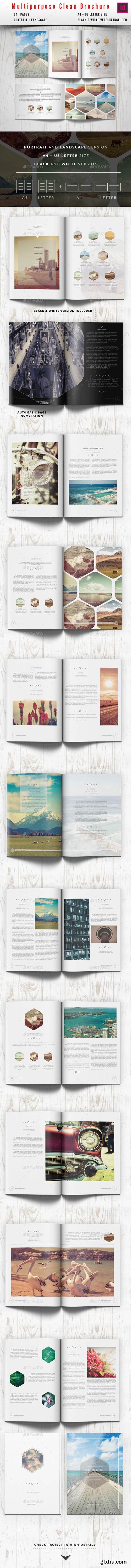 GraphicRiver - Multipurpose Clean Brochure / Catalog - 10108931