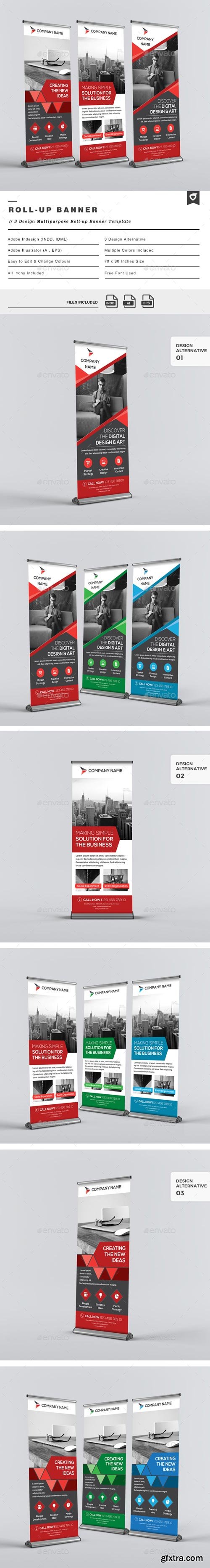 GraphicRiver - Multipurpose Roll-up Banners - 13337309