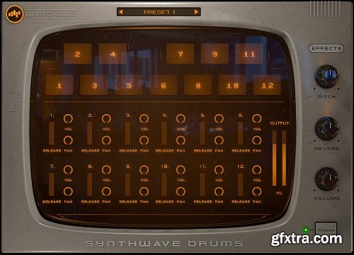 Beatskillz Synthwave Drums v1.0.0 WiN OSX-FANTASTiC